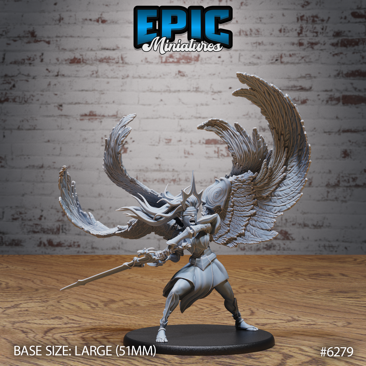 Zariel Angel Prime (3 Variants Available) - Epic Miniatures