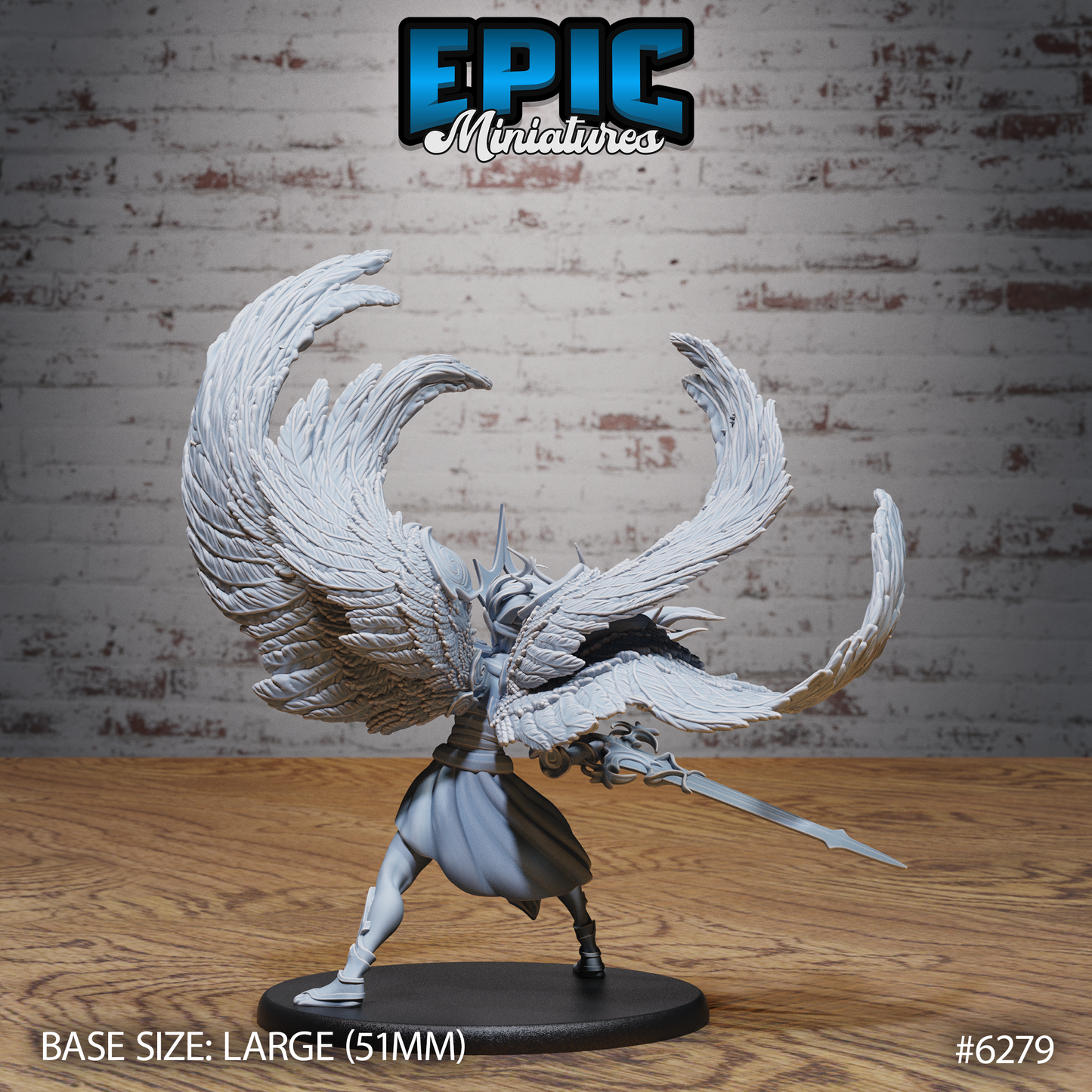 Zariel Angel Prime (3 Variants Available) - Epic Miniatures