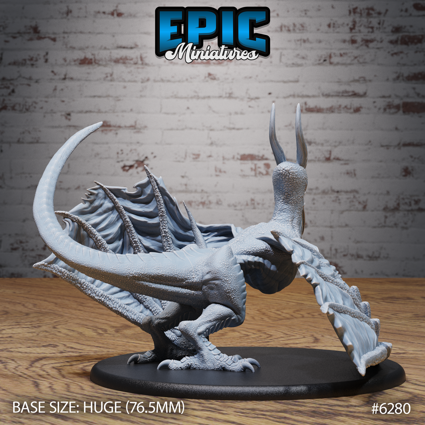 Cyclops Wyvern (3 Variants Available) - Epic Miniatures