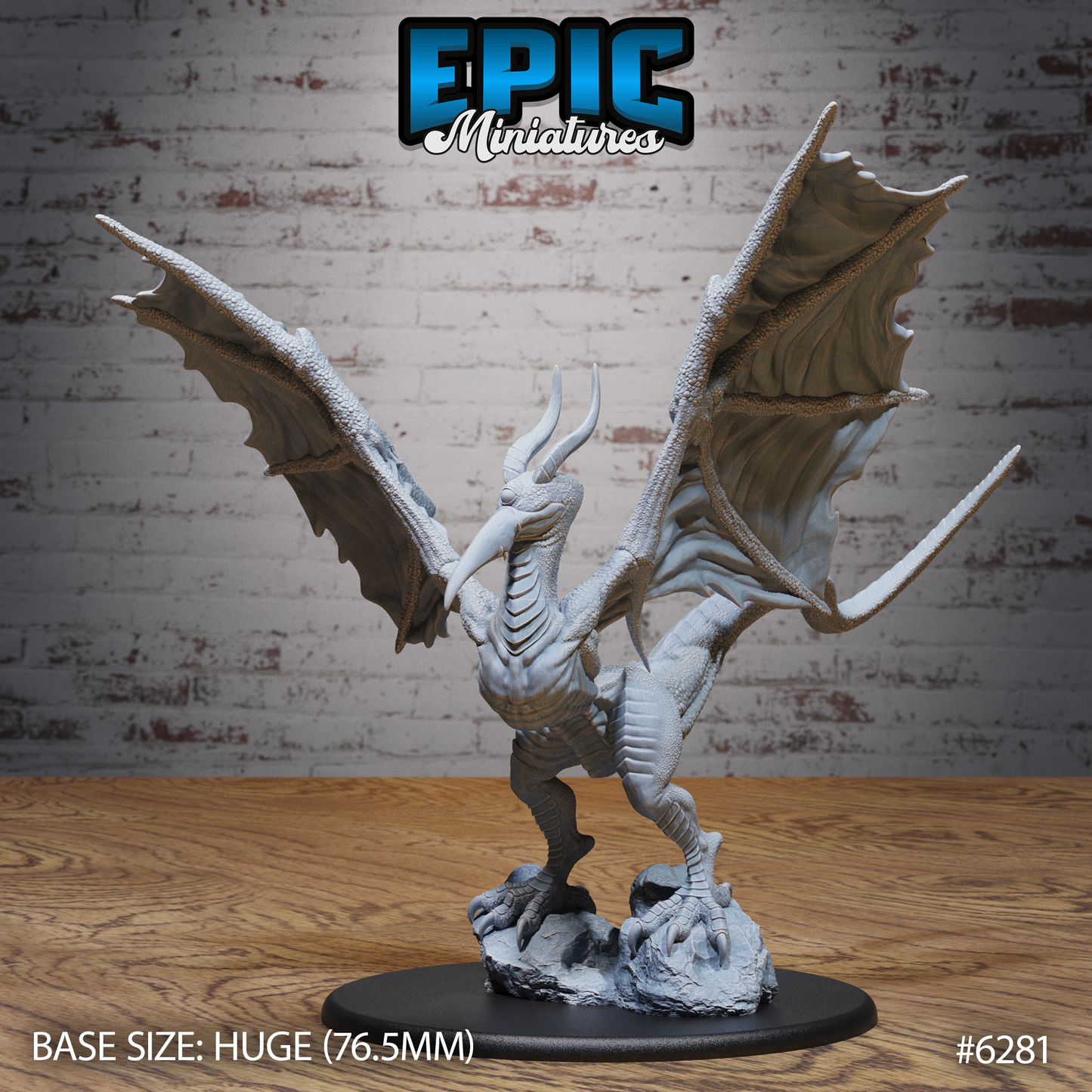 Cyclops Wyvern (3 Variants Available) - Epic Miniatures