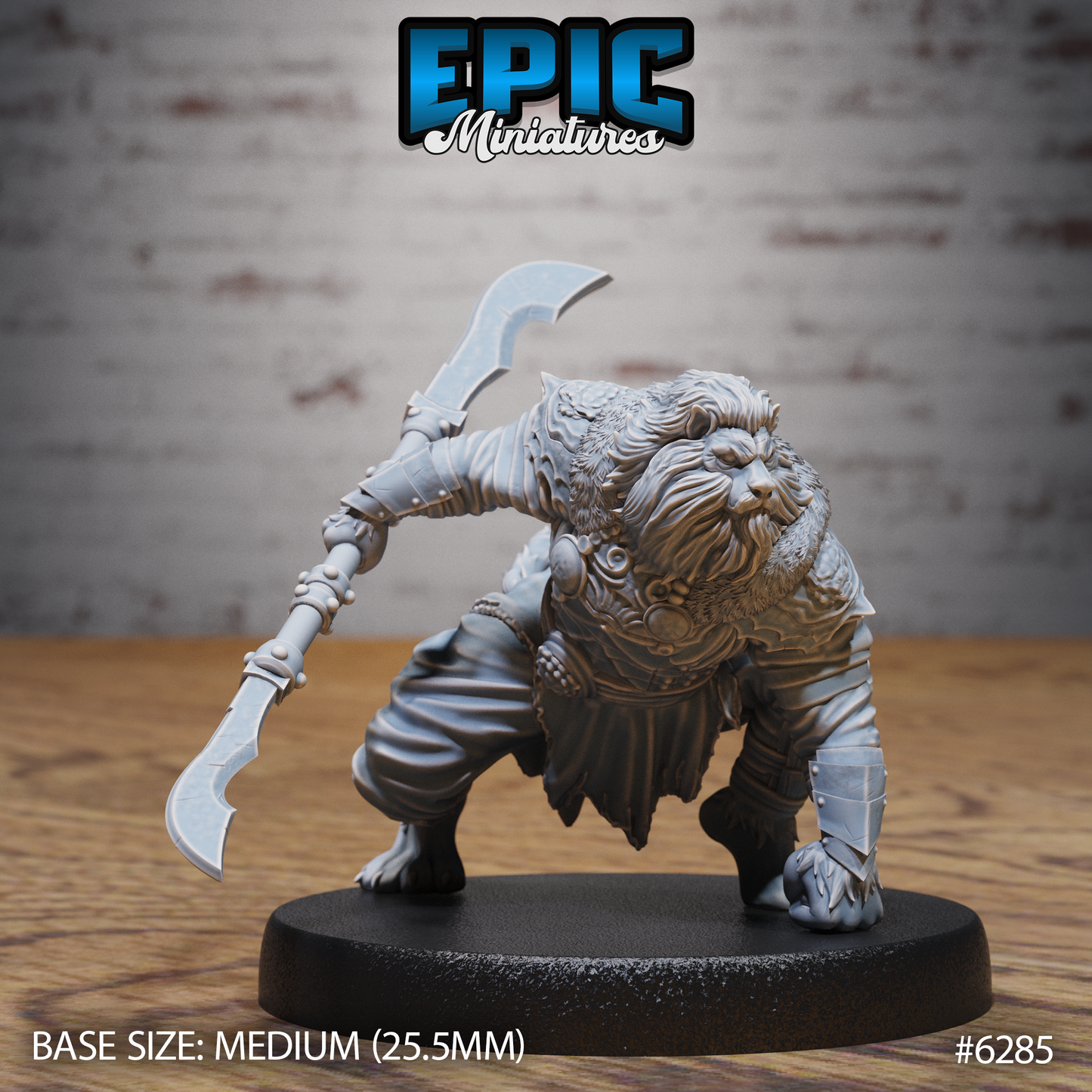 Lion King Fighter (3 Variants Available) - Epic Miniatures