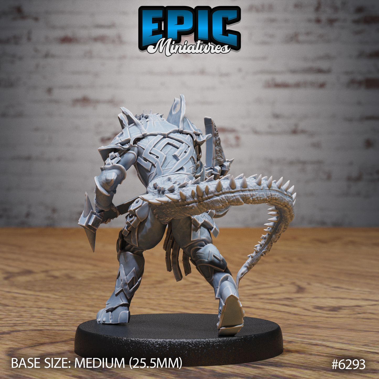 Half Dragon Warrior (3 Variants Available) - Epic Miniatures