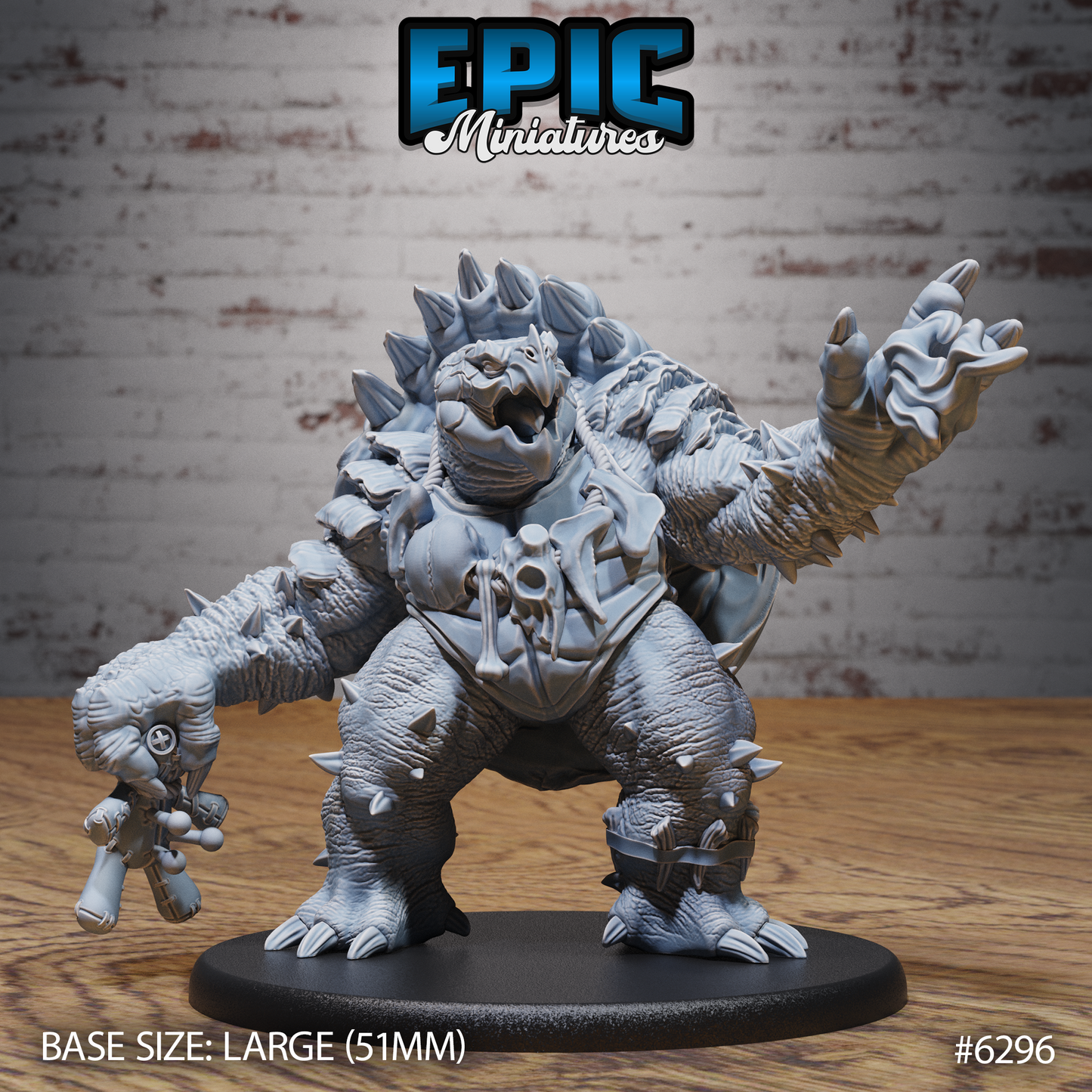 Elder Turtle Folk (3 Variants Available) - Epic Miniatures