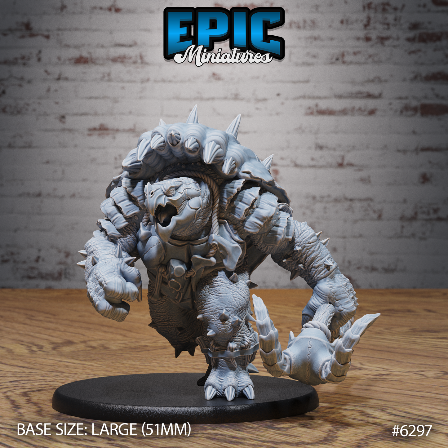 Elder Turtle Folk (3 Variants Available) - Epic Miniatures