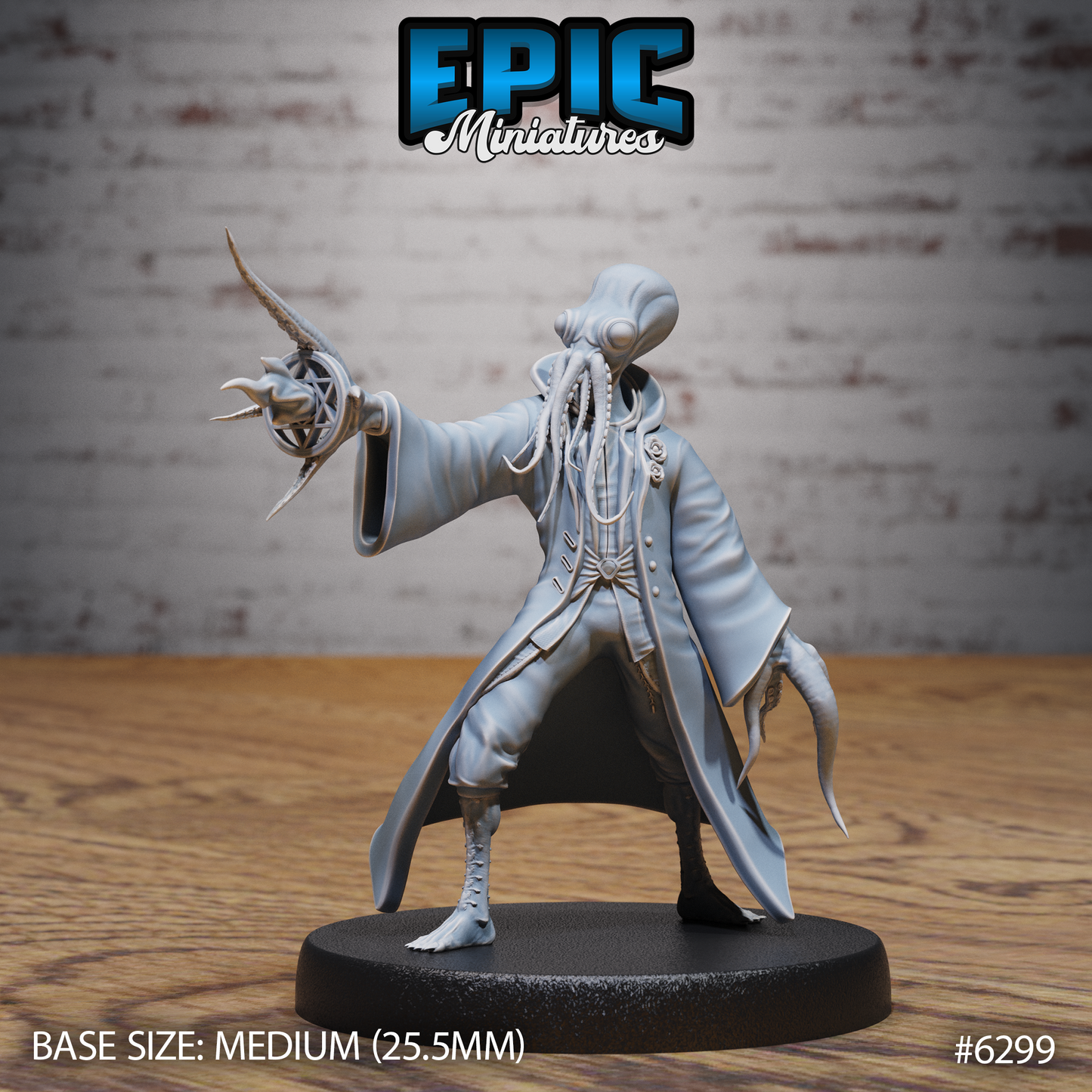 Octo Folk Wizard (3 Variants Available) - Epic Miniatures
