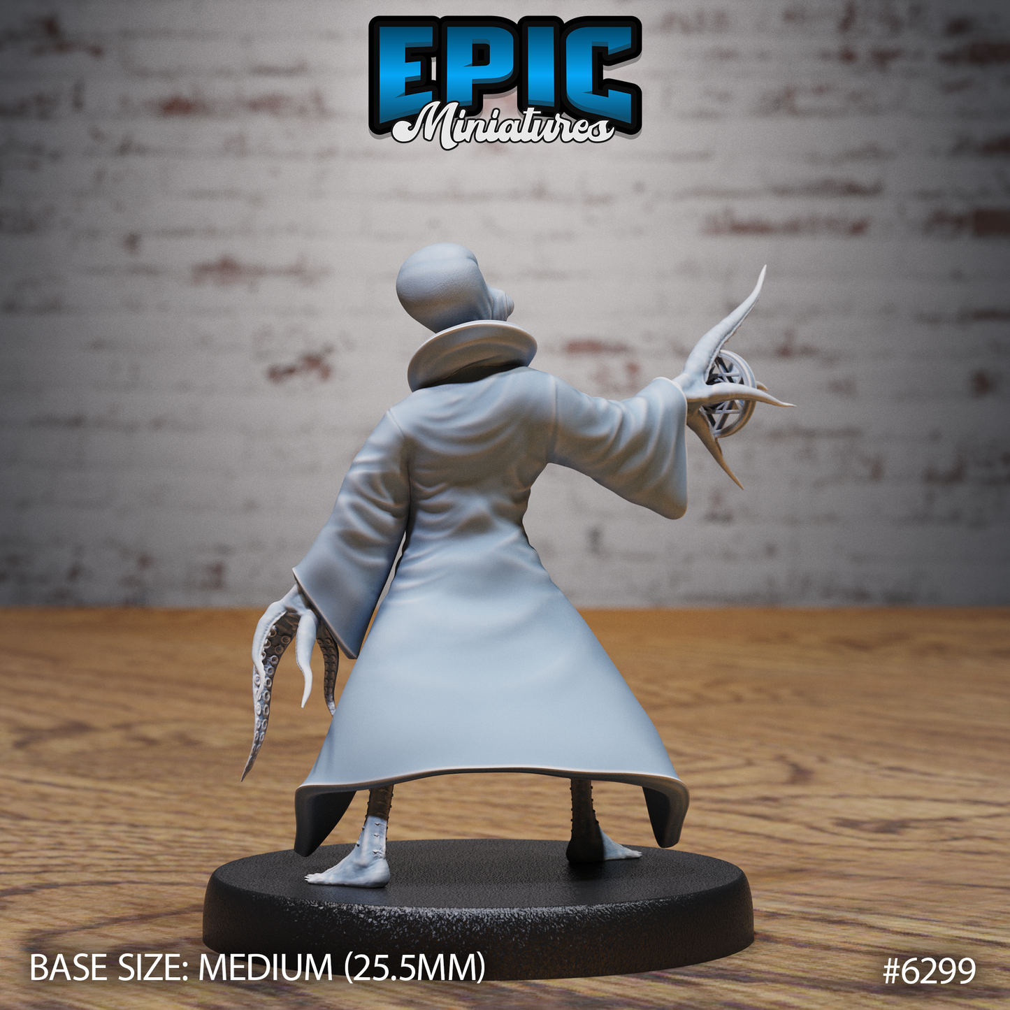 Octo Folk Wizard (3 Variants Available) - Epic Miniatures
