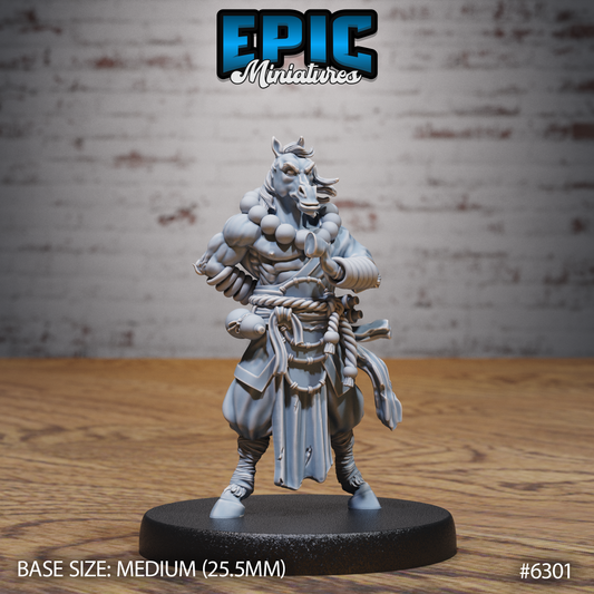 Horse Folk Monk (3 Variants Available) - Epic Miniatures