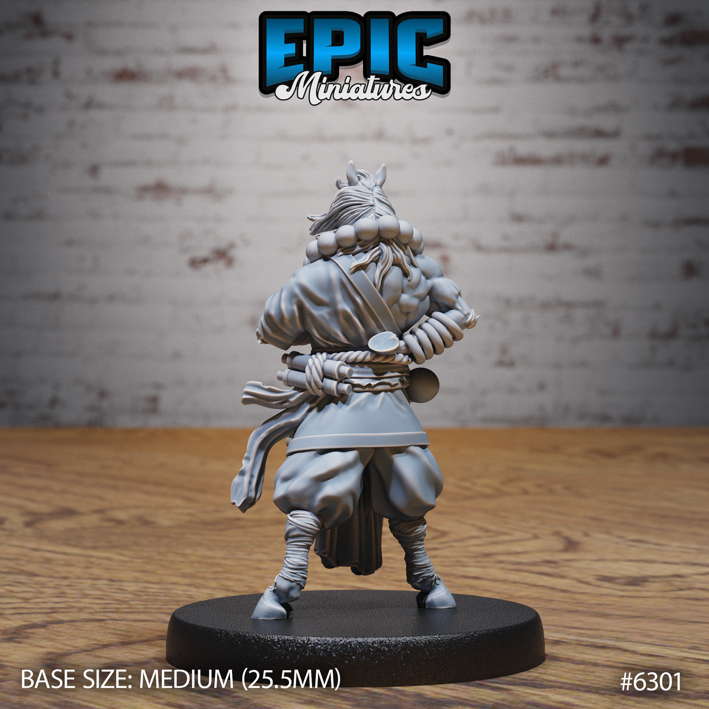 Horse Folk Monk (3 Variants Available) - Epic Miniatures