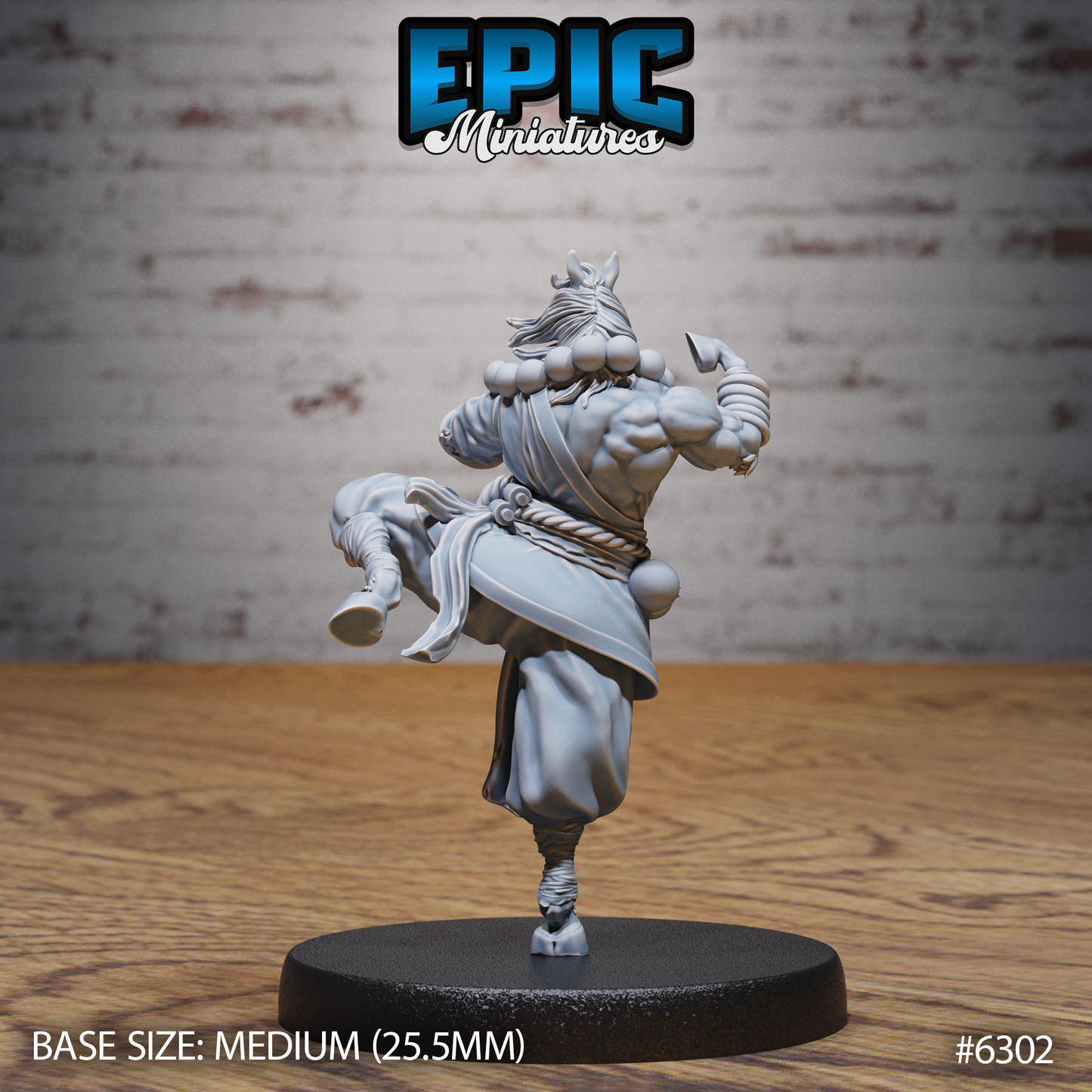 Horse Folk Monk (3 Variants Available) - Epic Miniatures