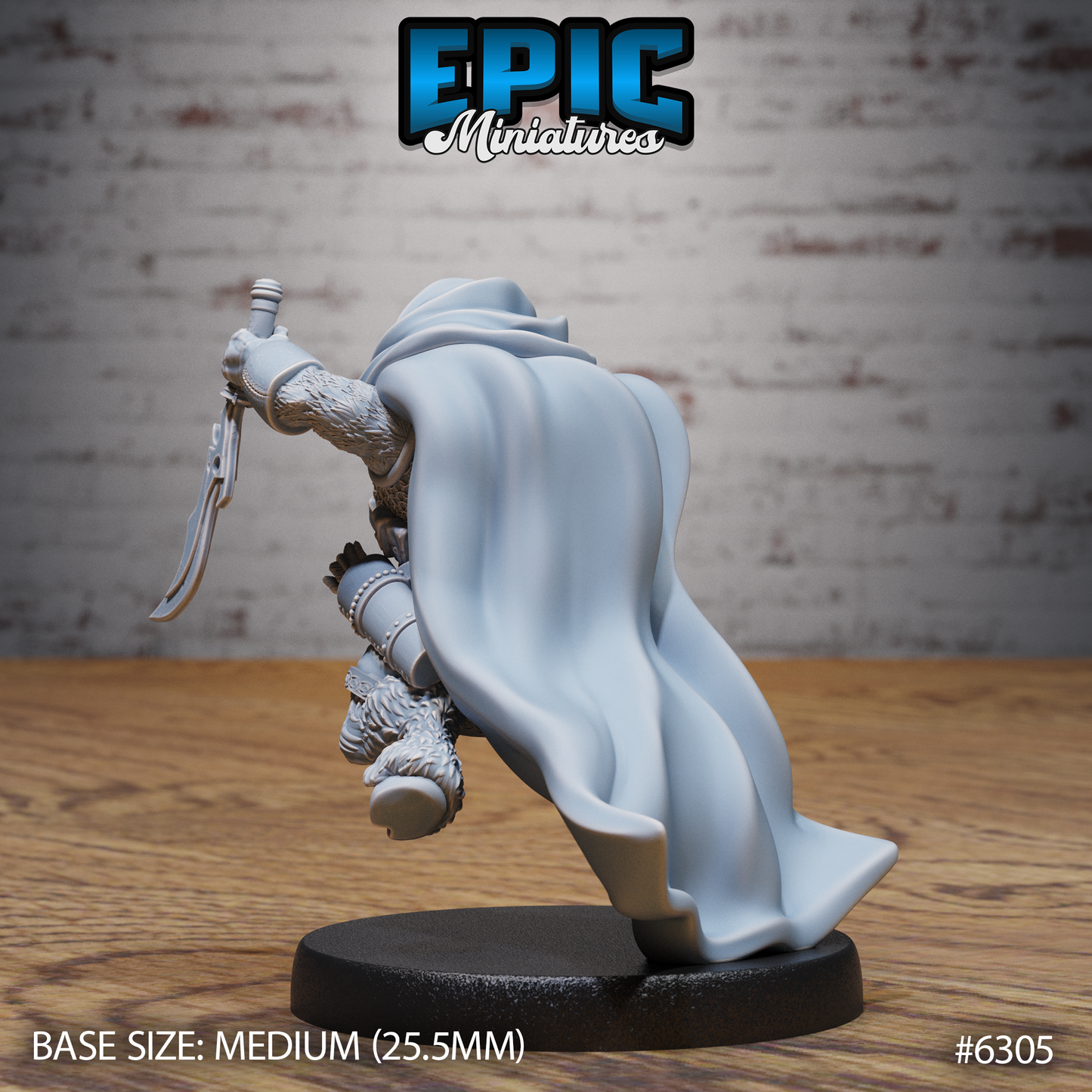 Minotaur Adventurer (3 Variants Available) - Epic Miniatures