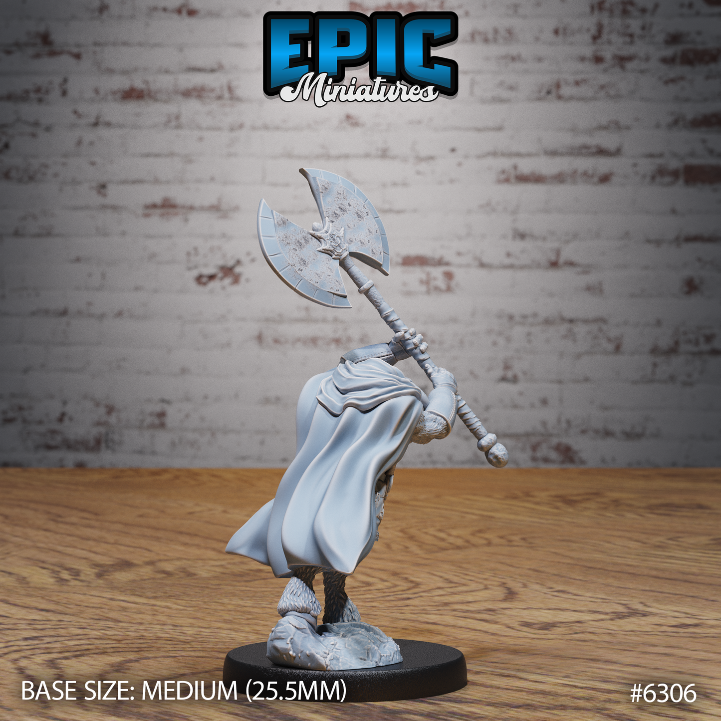 Minotaur Adventurer (3 Variants Available) - Epic Miniatures