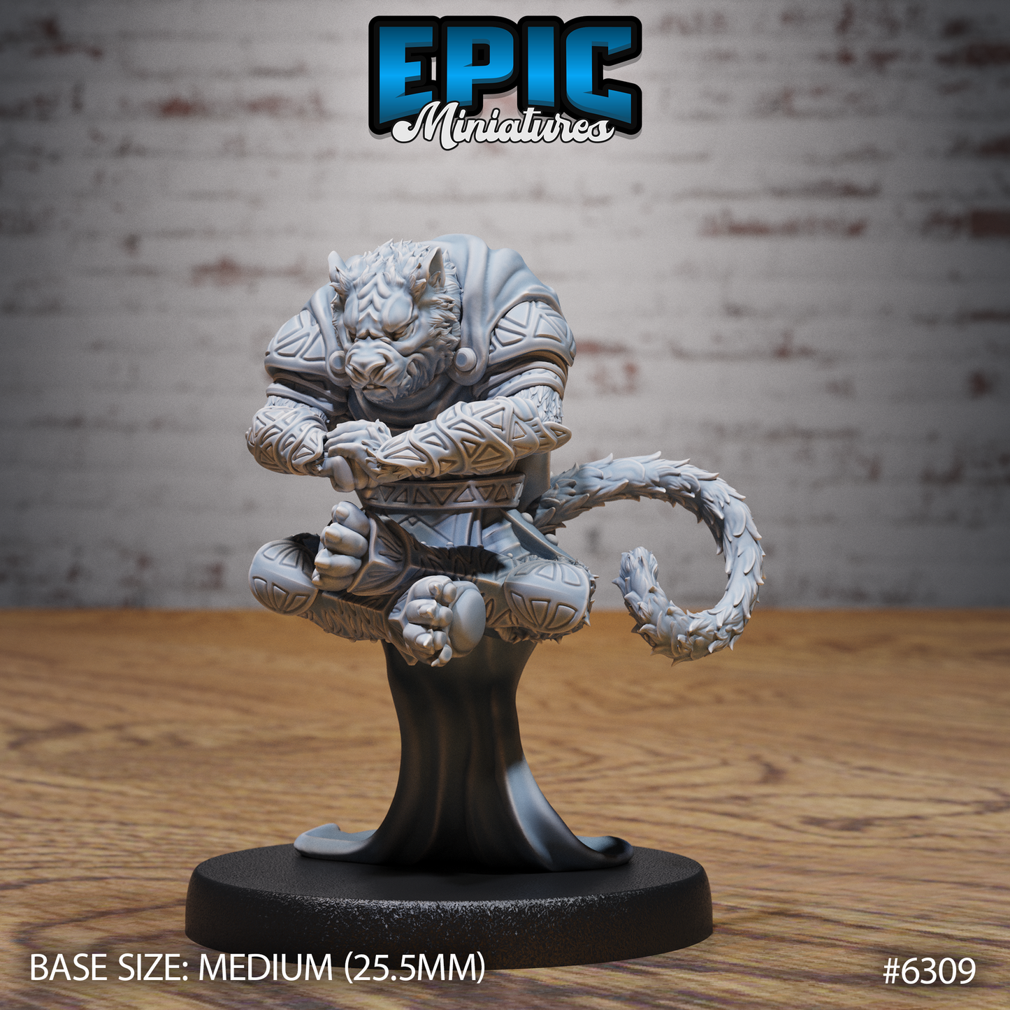 Were-Tiger (3 Variants Available) - Epic Miniatures