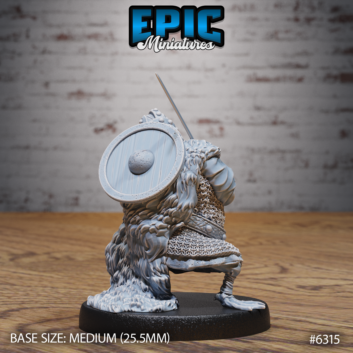Duck Bandit (3 Variants Available) - Epic Miniatures