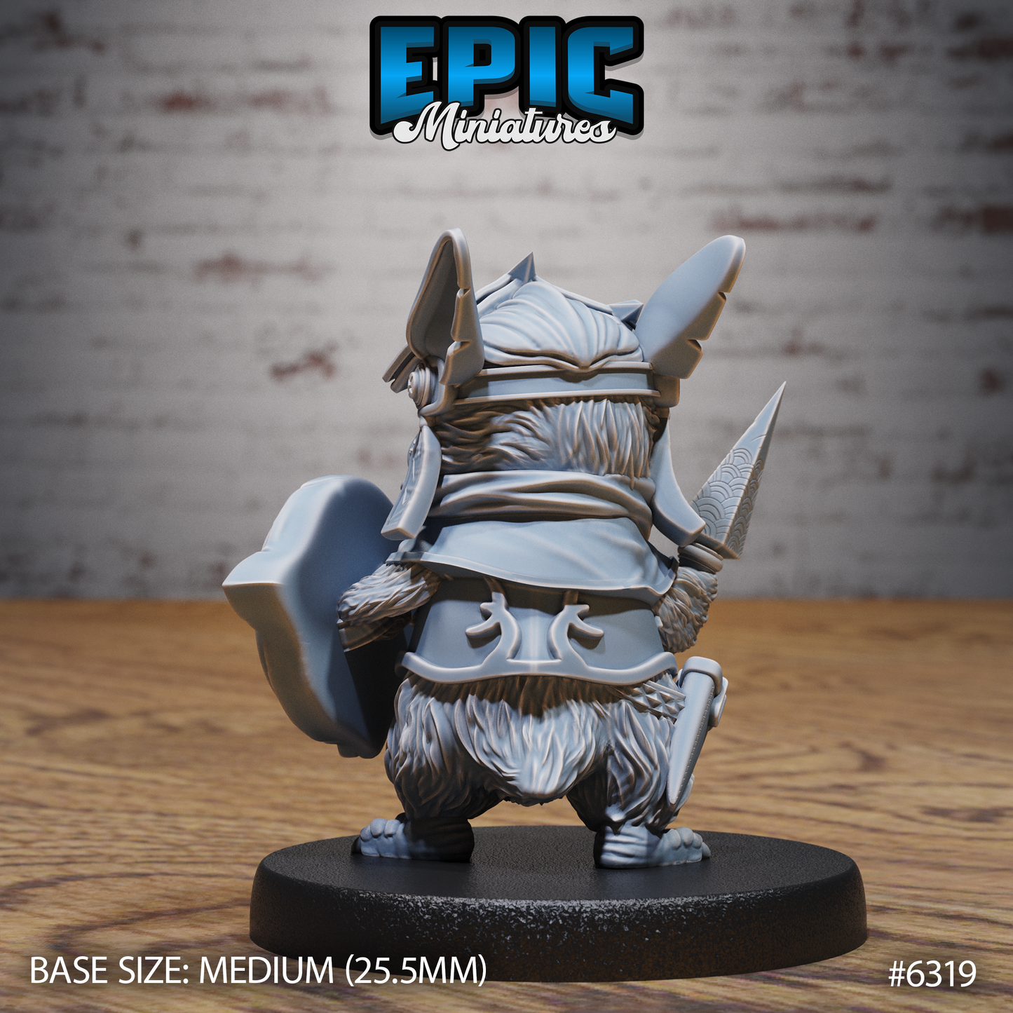 Penguin Knight (3 Variants Available) - Epic Miniatures