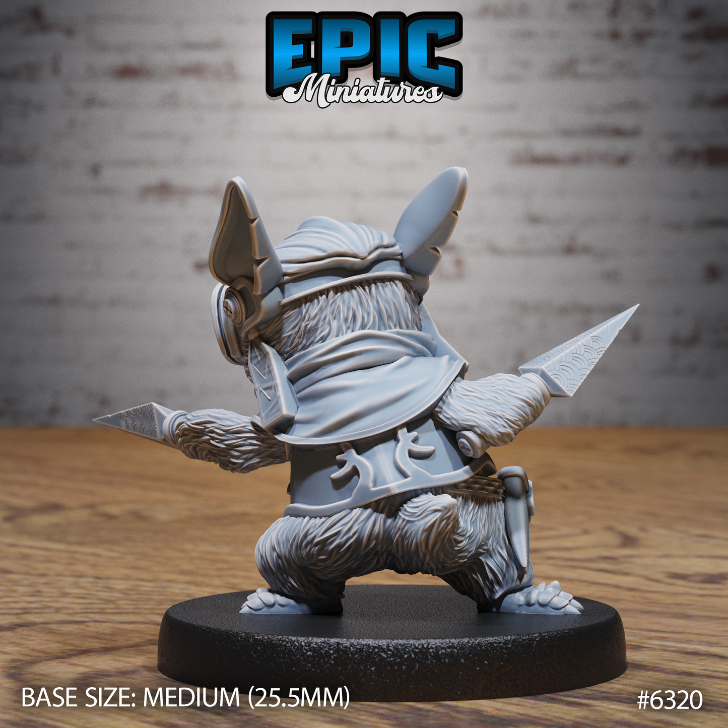Penguin Knight (3 Variants Available) - Epic Miniatures
