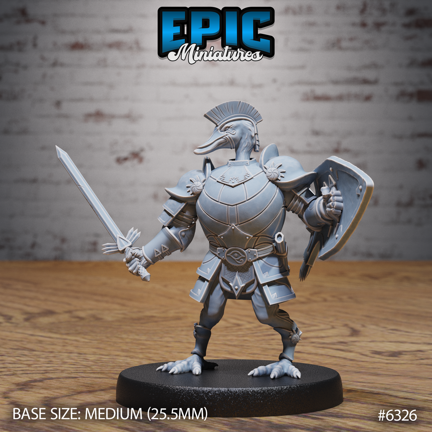 Swan Paladin (3 Variants Available) - Epic Miniatures