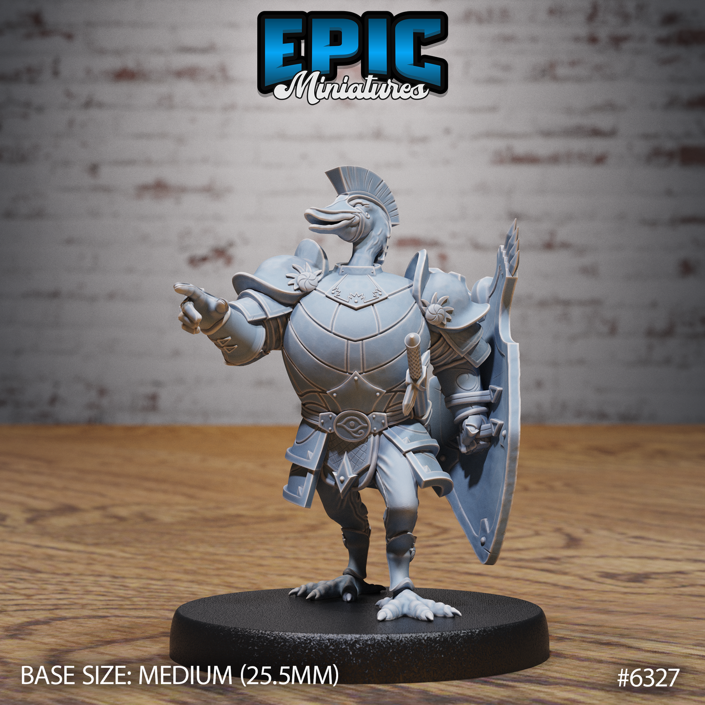 Swan Paladin (3 Variants Available) - Epic Miniatures