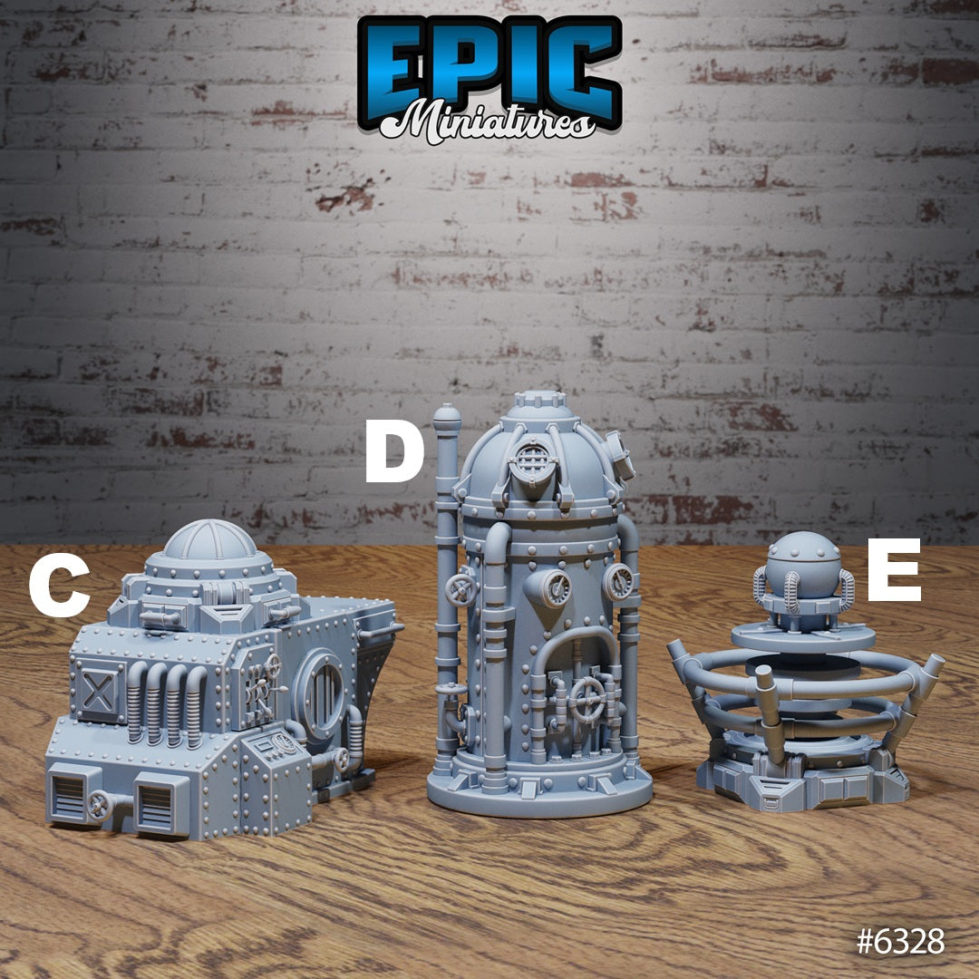Construct Laboratory Scatter, Lab Machines (5 Variants Available) - Epic Miniatures
