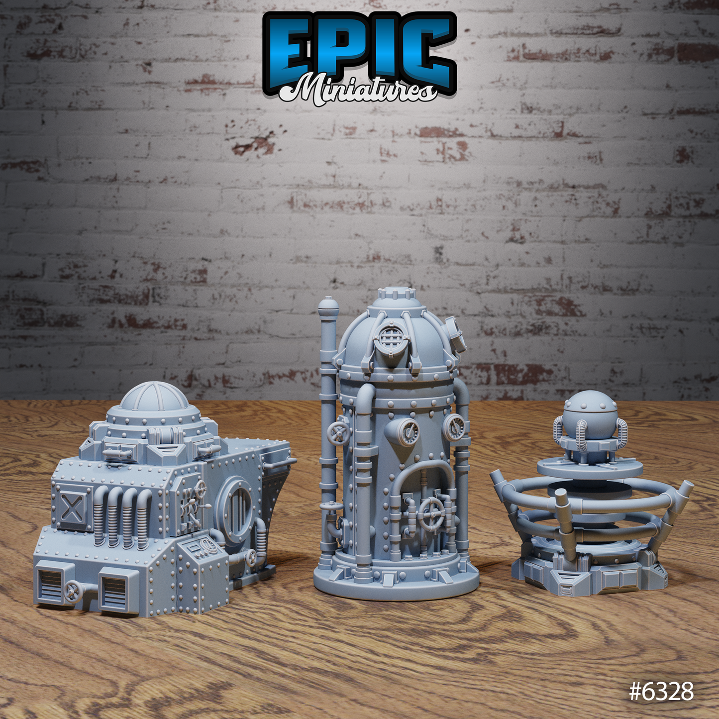 Construct Laboratory Scatter, Lab Machines (5 Variants Available) - Epic Miniatures