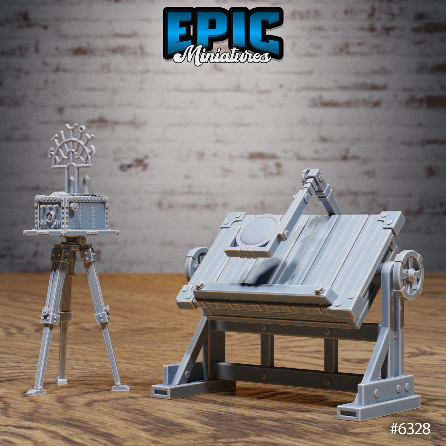 Construct Laboratory Scatter, Scientist Machines (6 Variants Available) - Epic Miniatures