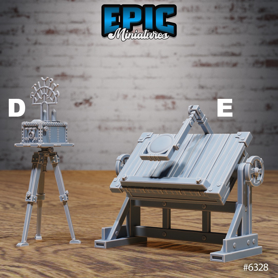 Construct Laboratory Scatter, Scientist Machines (6 Variants Available) - Epic Miniatures
