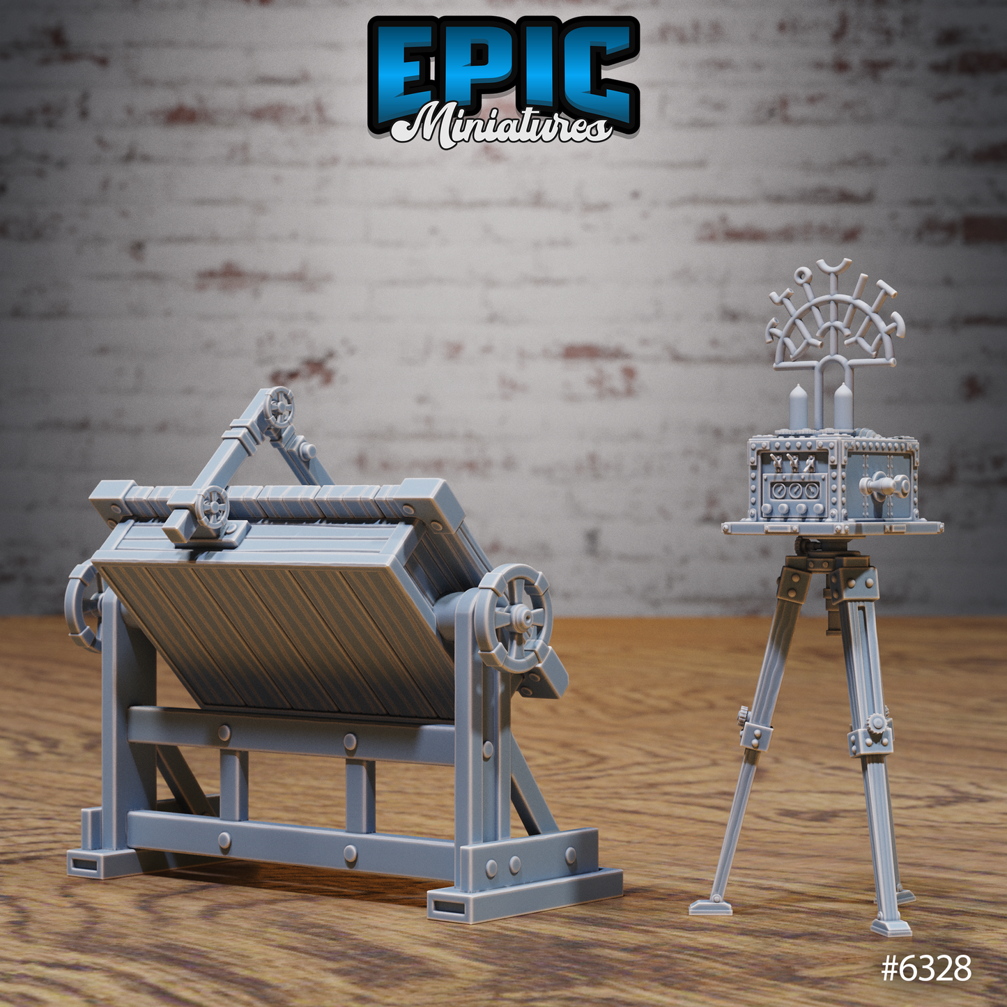 Construct Laboratory Scatter, Scientist Machines (6 Variants Available) - Epic Miniatures