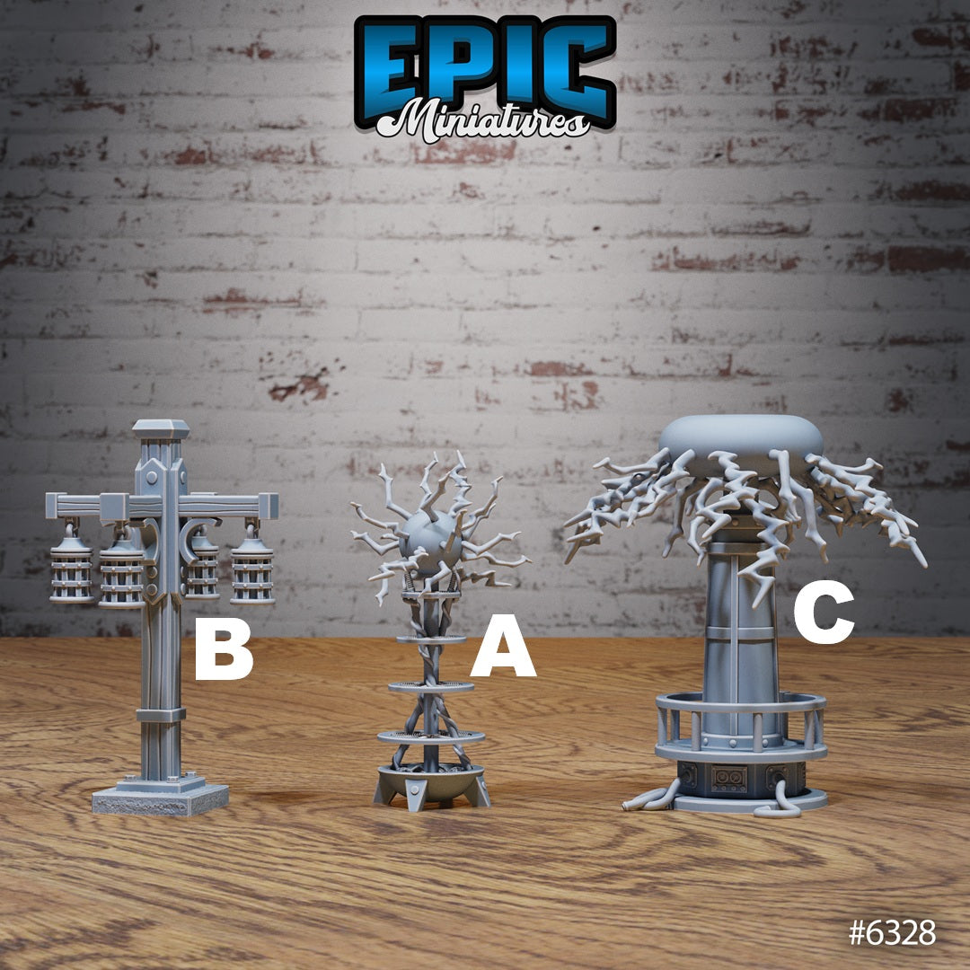 Construct Laboratory Scatter, Tesla Machines (6 Variants Available) - Epic Miniatures
