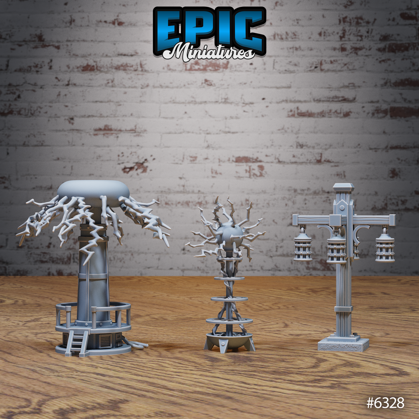 Construct Laboratory Scatter, Tesla Machines (6 Variants Available) - Epic Miniatures