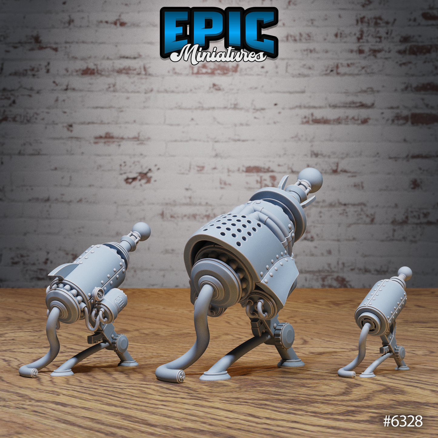 Construct Laboratory Scatter, Tesla Machines (6 Variants Available) - Epic Miniatures