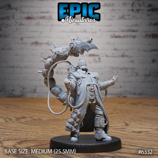 Mad Scorpion Professor (3 Variants Available) - Epic Miniatures