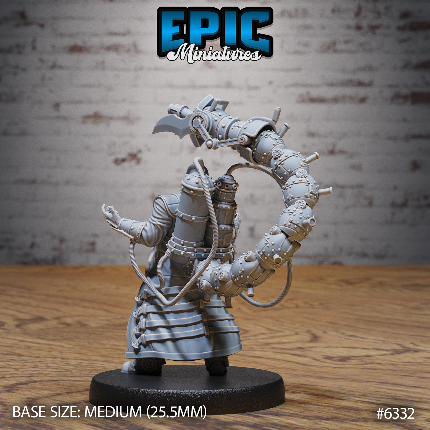 Mad Scorpion Professor (3 Variants Available) - Epic Miniatures