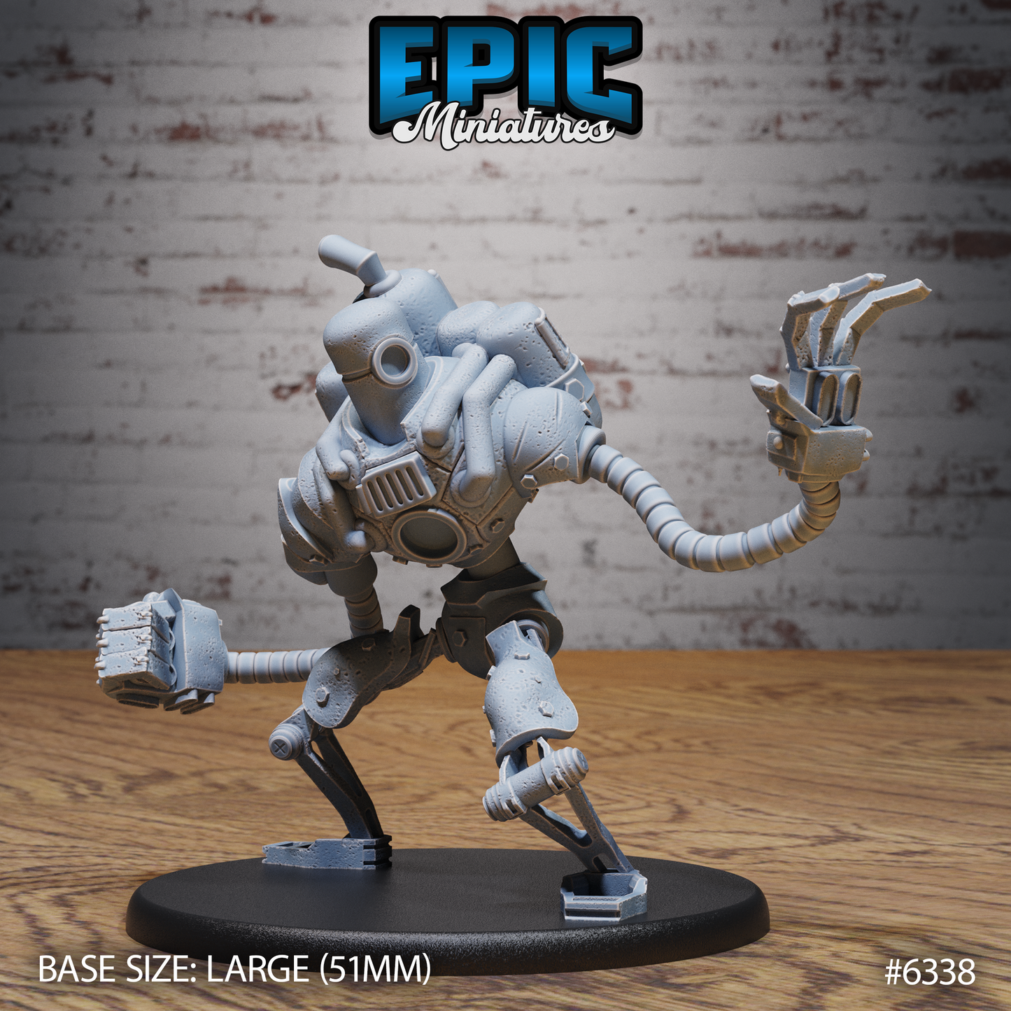 Construct Golem (3 Variants Available) - Epic Miniatures