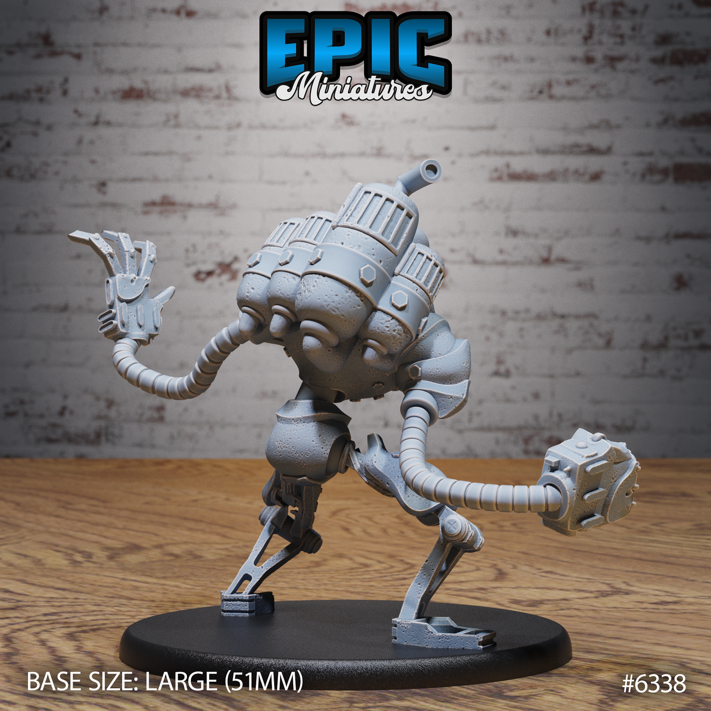 Construct Golem (3 Variants Available) - Epic Miniatures