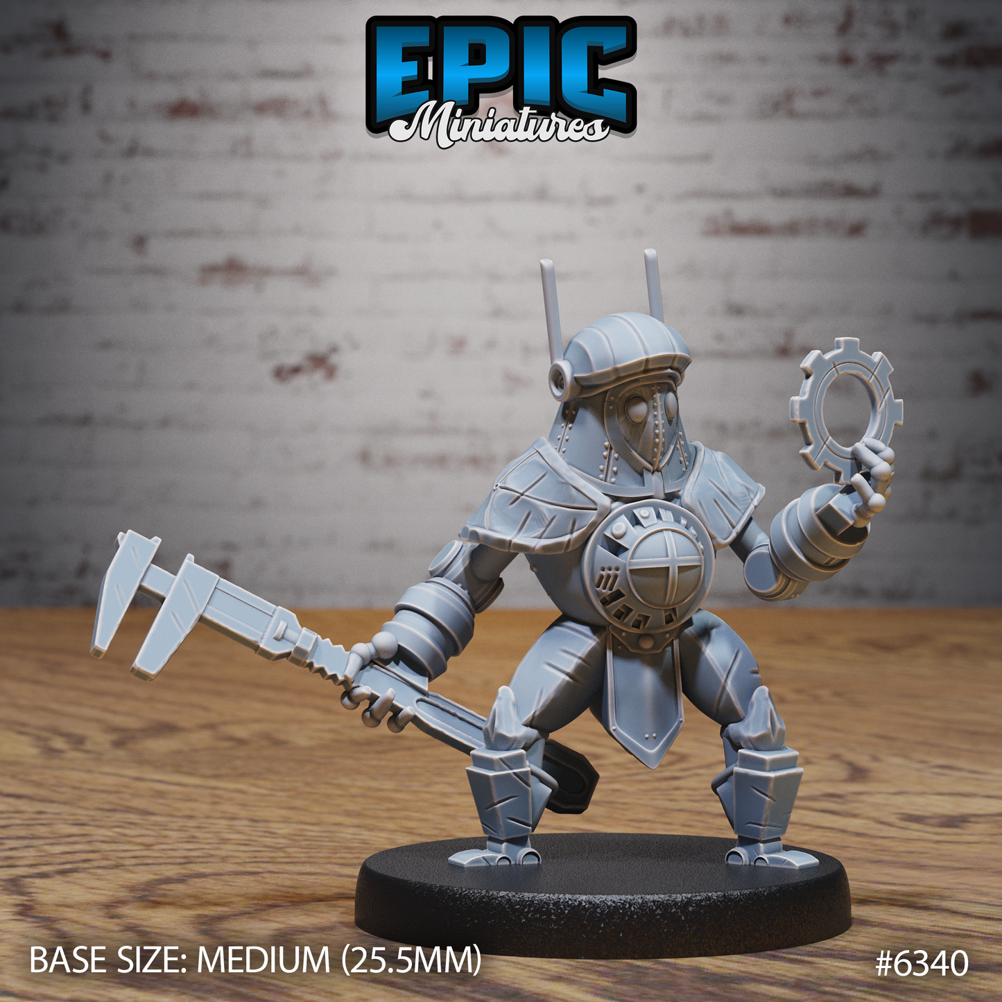 Clockwork Tinkerer (3 Variants Available) - Epic Miniatures