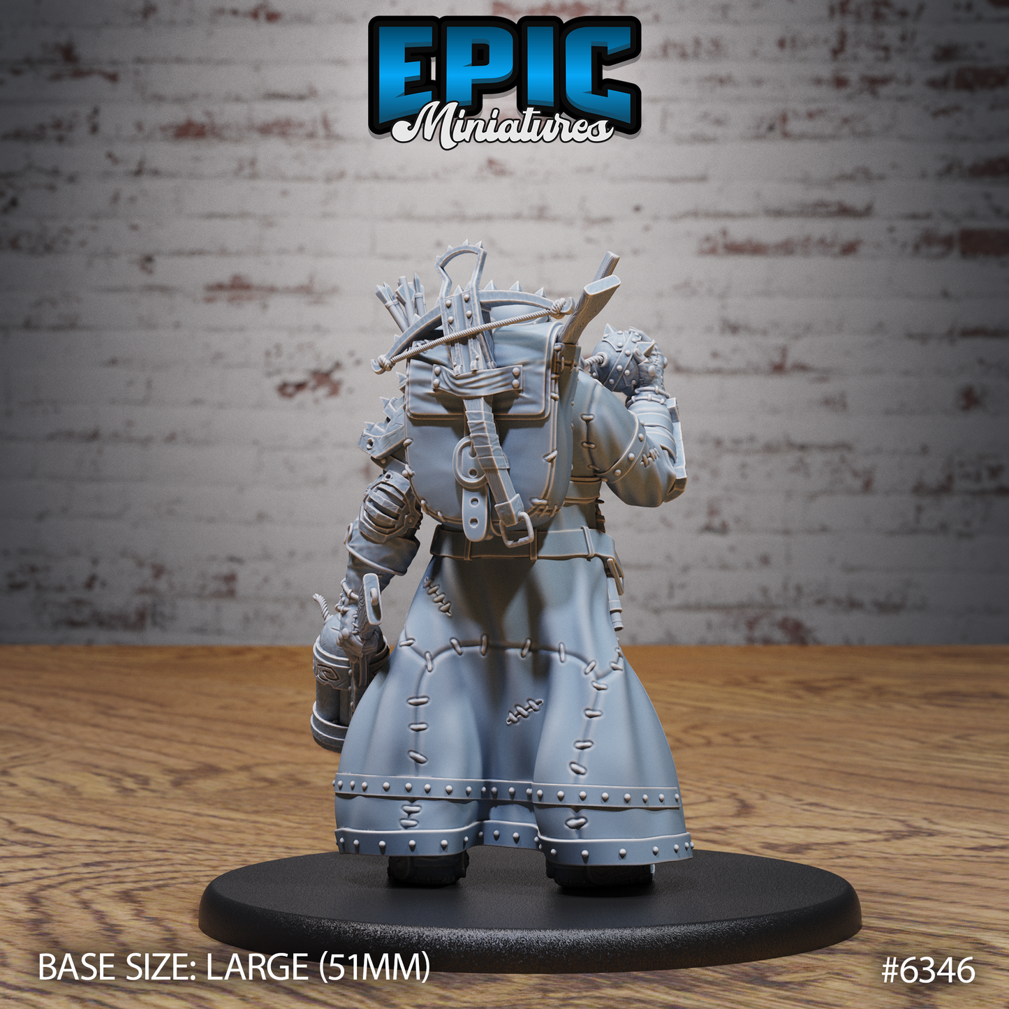 Ogre Gunslinger (3 Variants Available) - Epic Miniatures