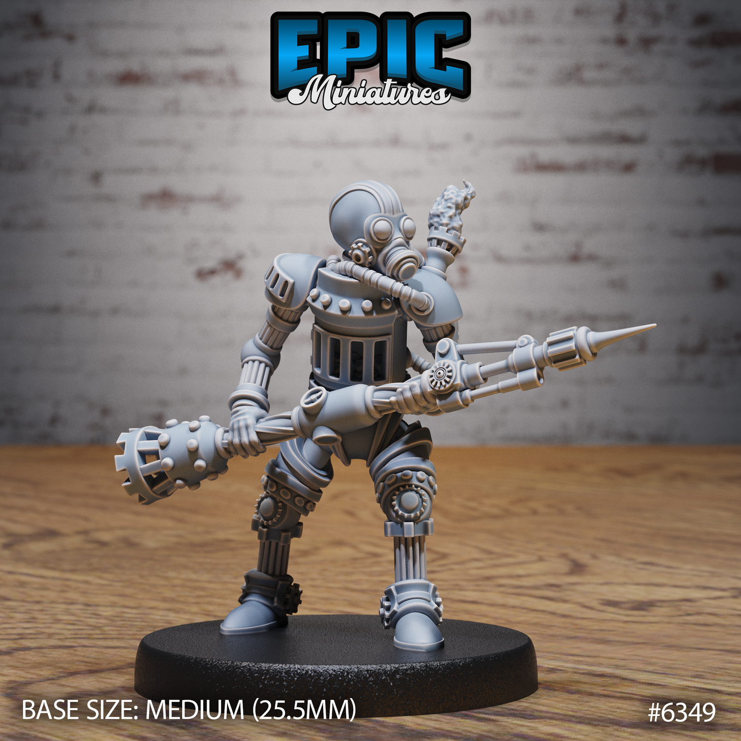 Geartown Citizens, Set 1 (4 Variants Available) - Epic Miniatures