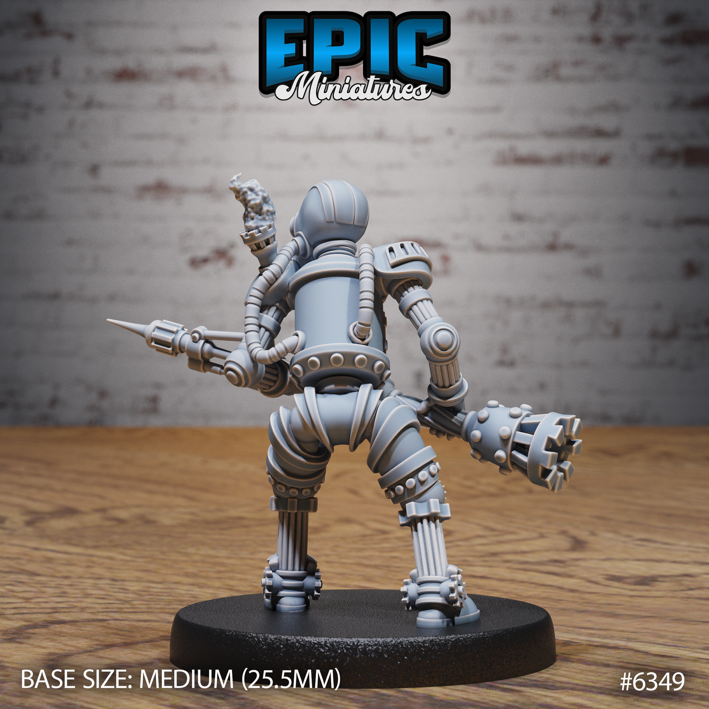 Geartown Citizens, Set 1 (4 Variants Available) - Epic Miniatures