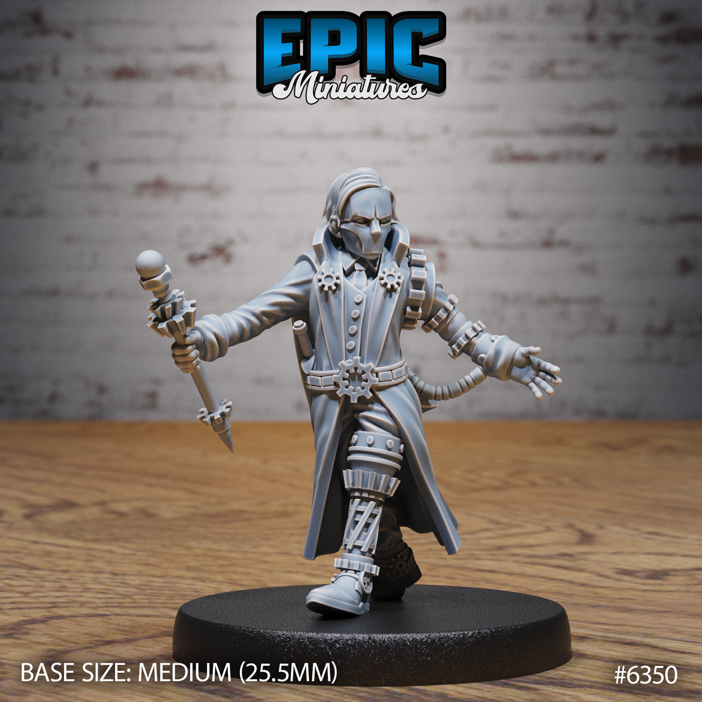 Geartown Citizens, Set 1 (4 Variants Available) - Epic Miniatures