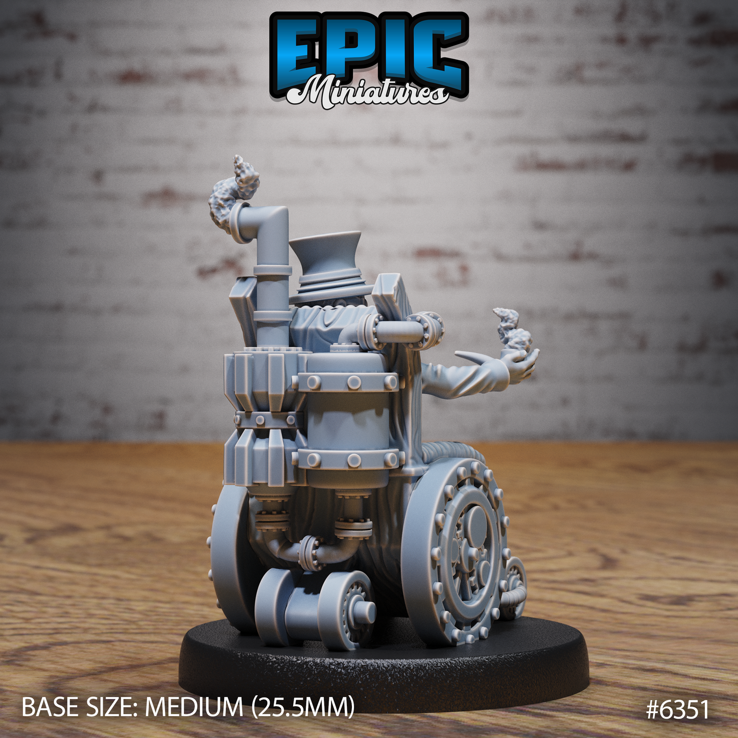 Geartown Citizens, Set 1 (4 Variants Available) - Epic Miniatures