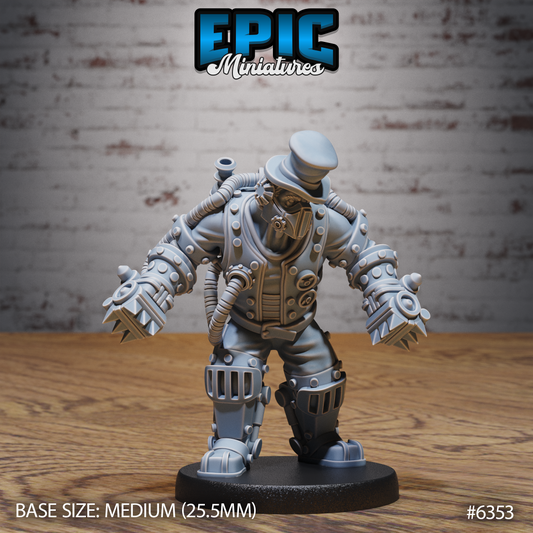 Geartown Citizens, Set 2 (4 Variants Available) - Epic Miniatures