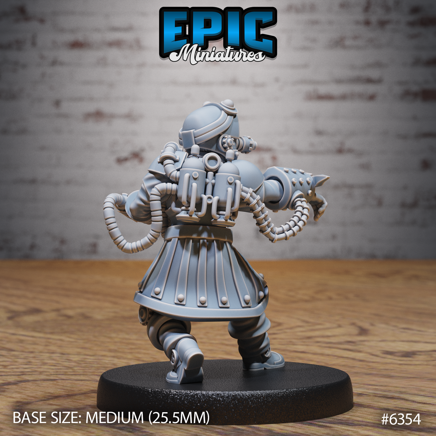 Geartown Citizens, Set 2 (4 Variants Available) - Epic Miniatures