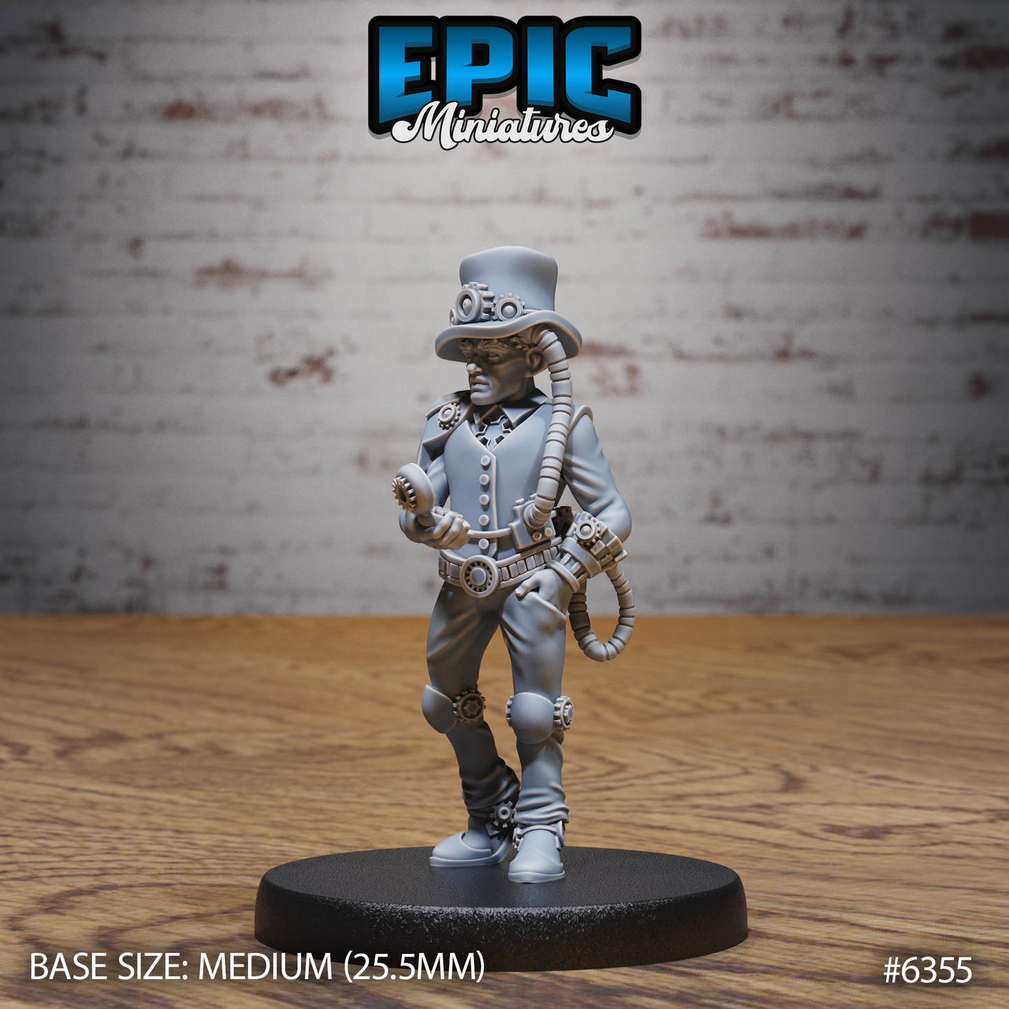 Geartown Citizens, Set 2 (4 Variants Available) - Epic Miniatures