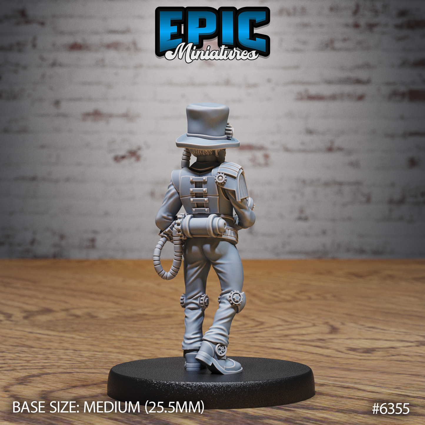 Geartown Citizens, Set 2 (4 Variants Available) - Epic Miniatures