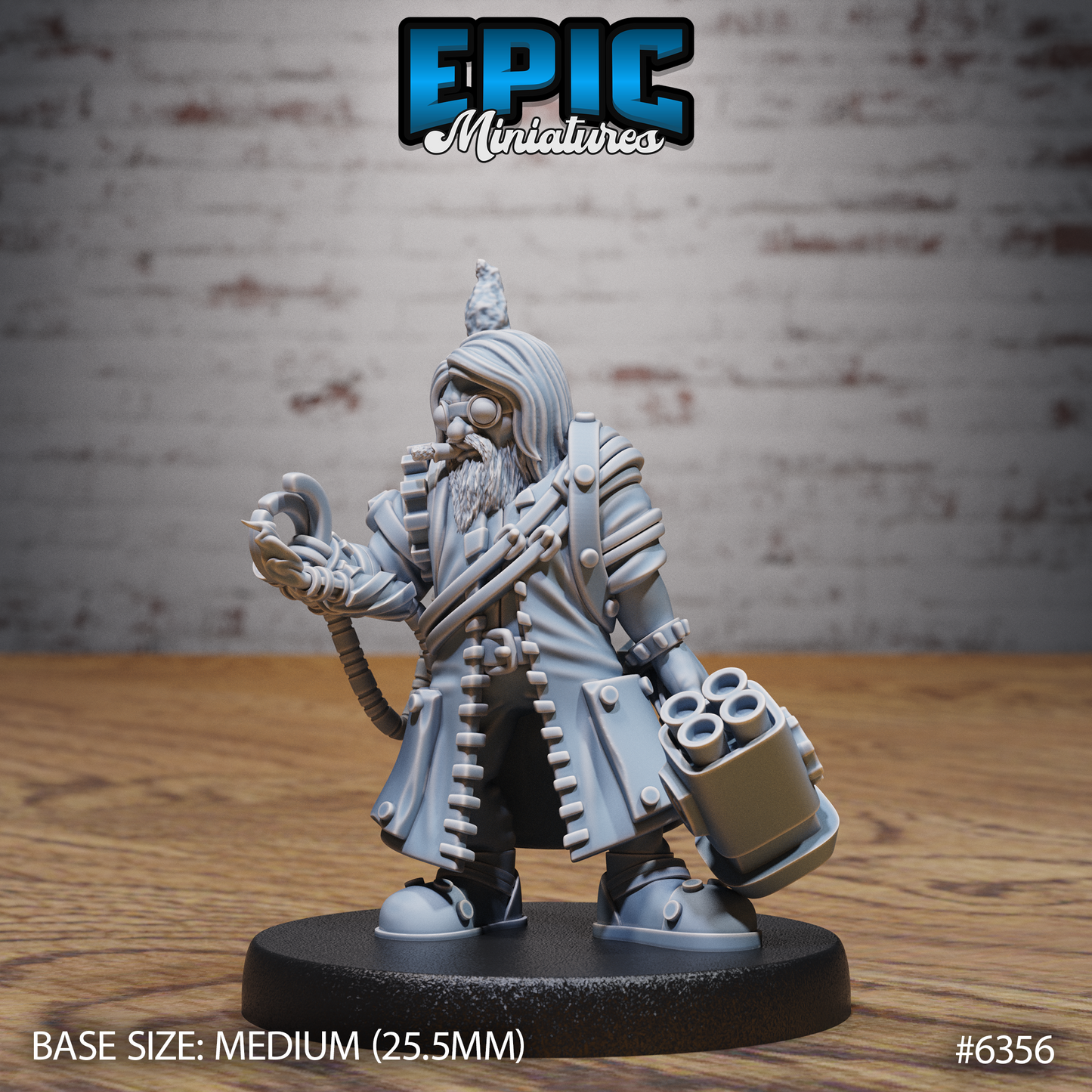 Geartown Citizens, Set 2 (4 Variants Available) - Epic Miniatures