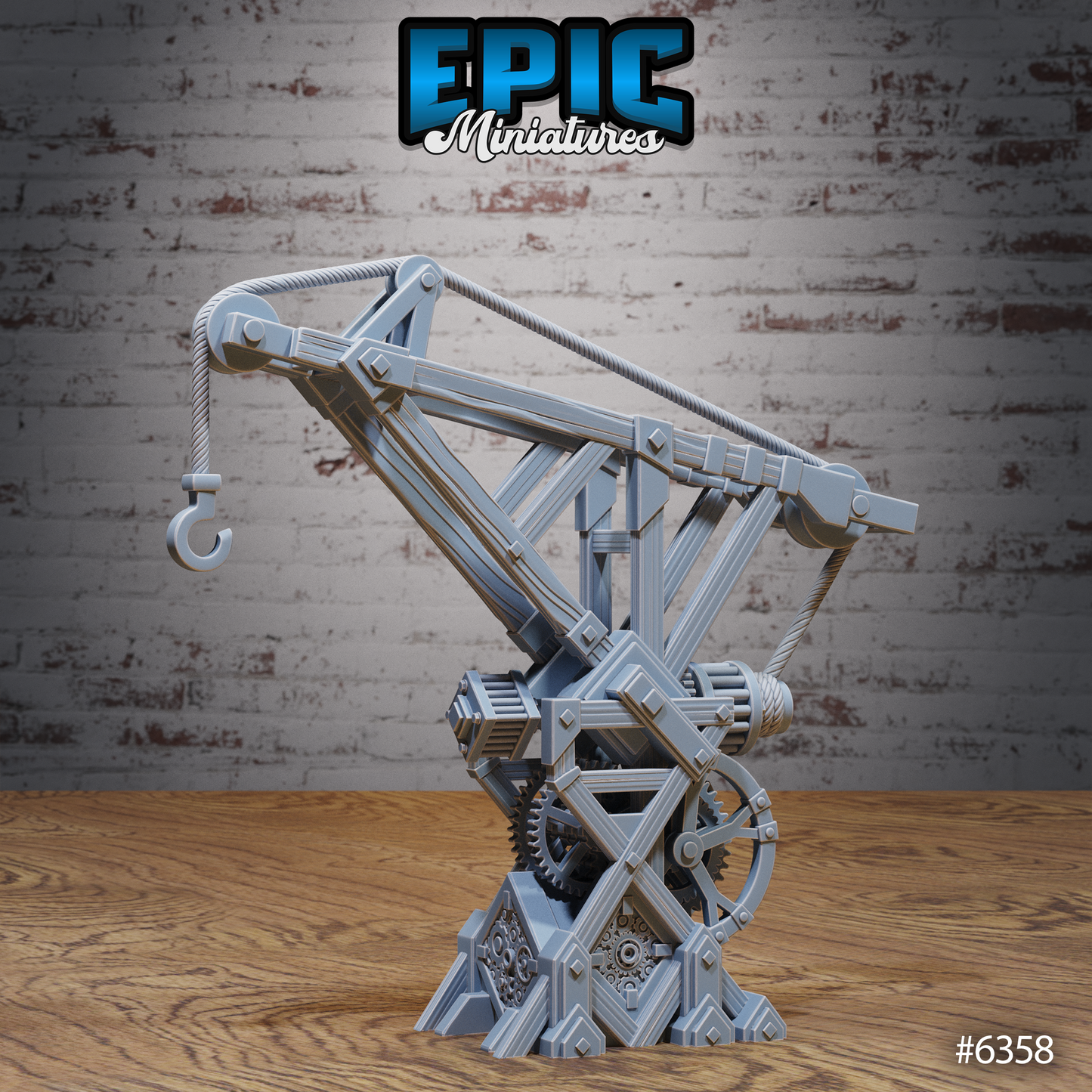 Dwarven Geartown Creations (3 Variants Available) - Epic Miniatures