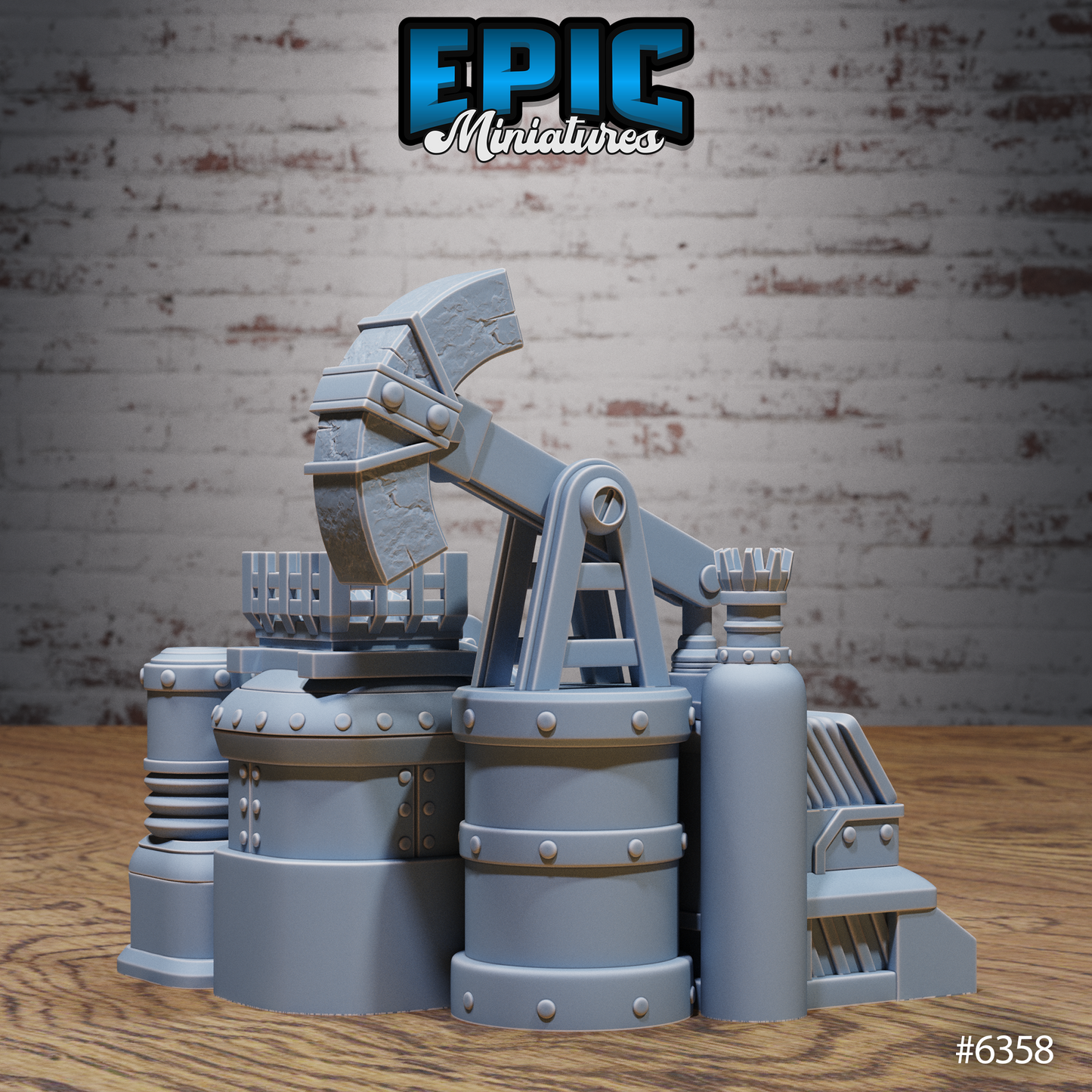 Dwarven Geartown Creations (3 Variants Available) - Epic Miniatures