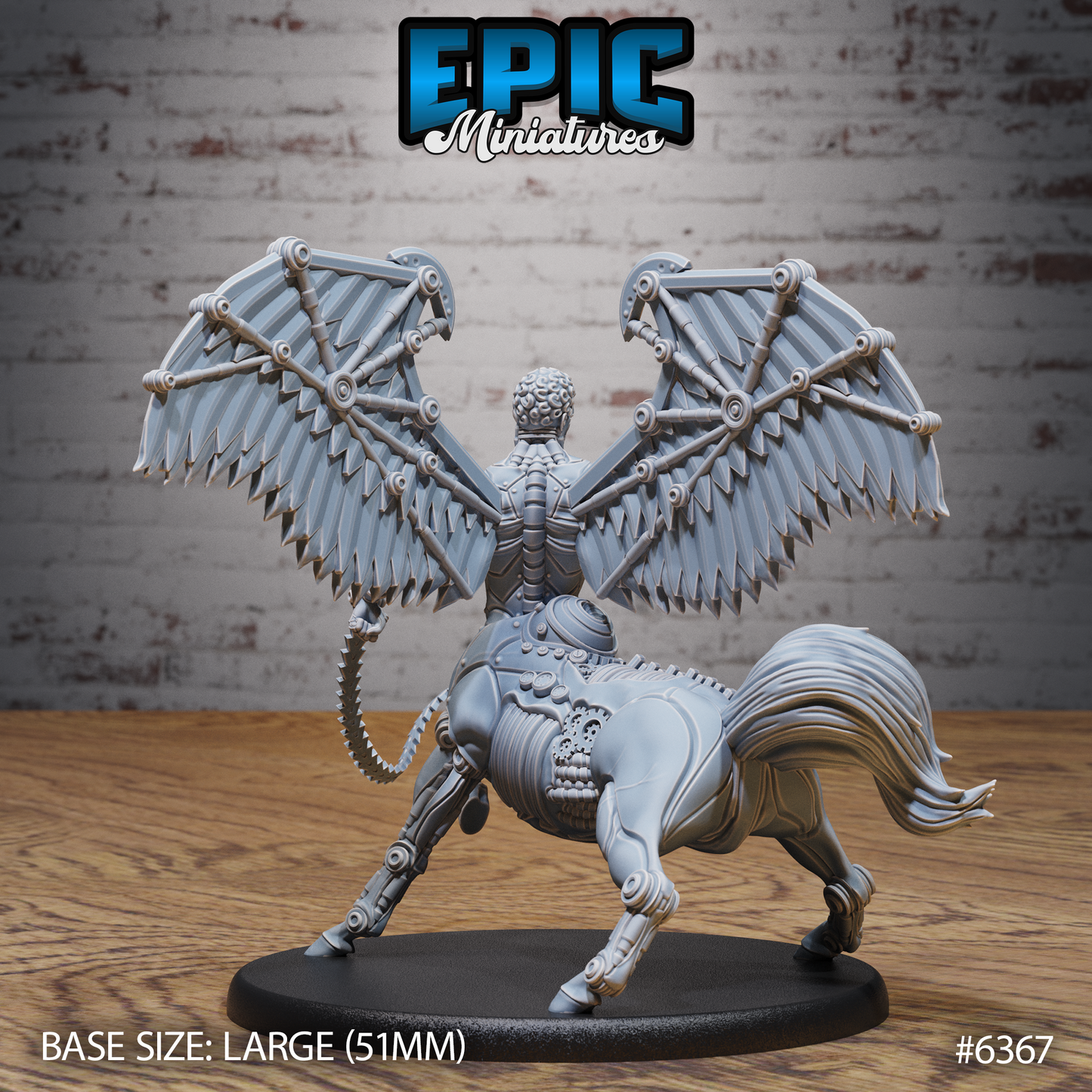 Inevitable Zelekhut, Winged Construct Centaur (3 Variants Available) - Epic Miniatures