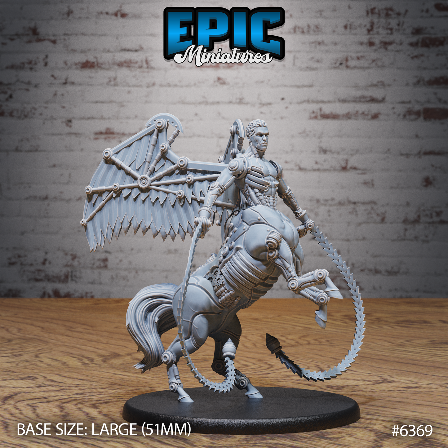 Inevitable Zelekhut, Winged Construct Centaur (3 Variants Available) - Epic Miniatures