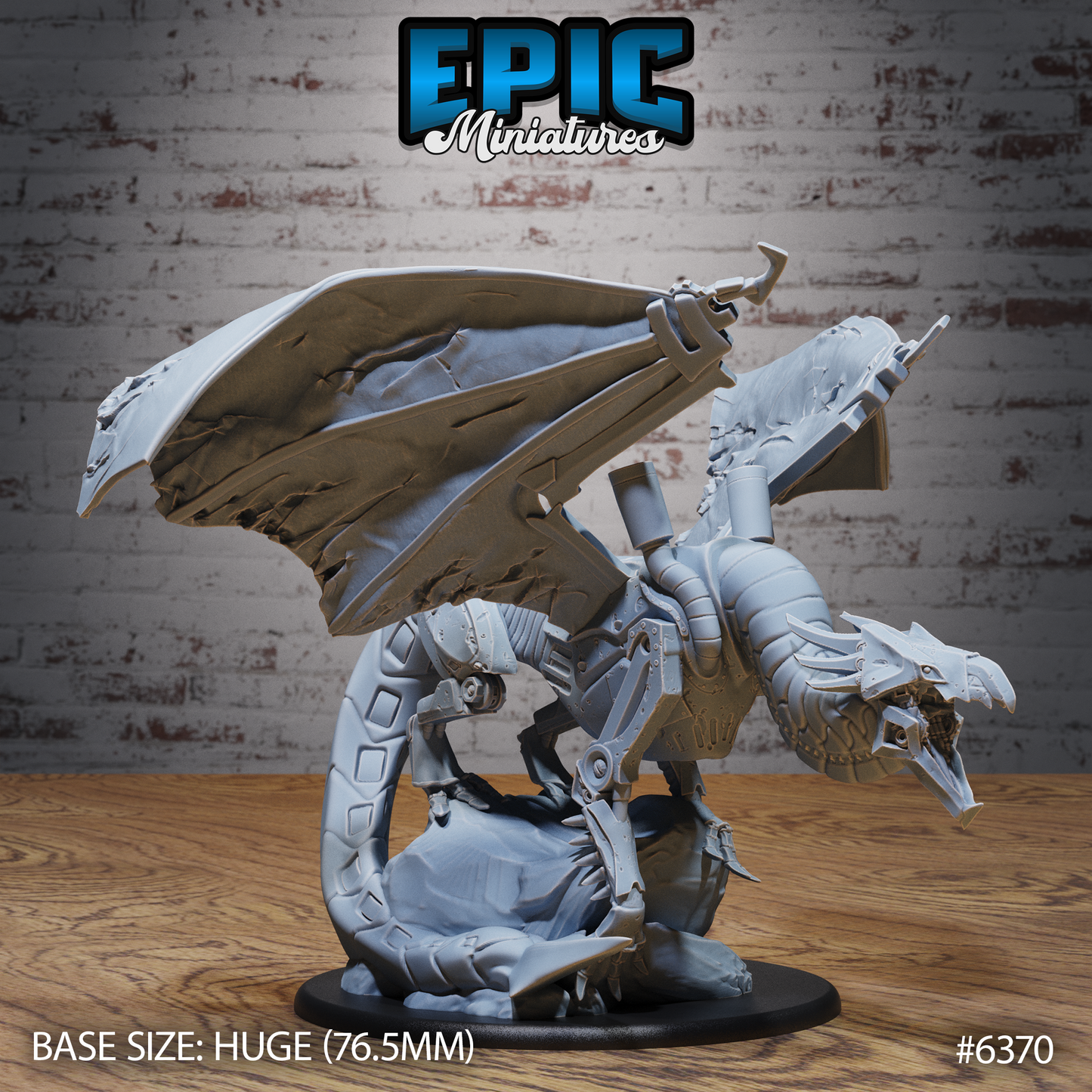Clockwork Dragons (3 Variants Available) - Epic Miniatures