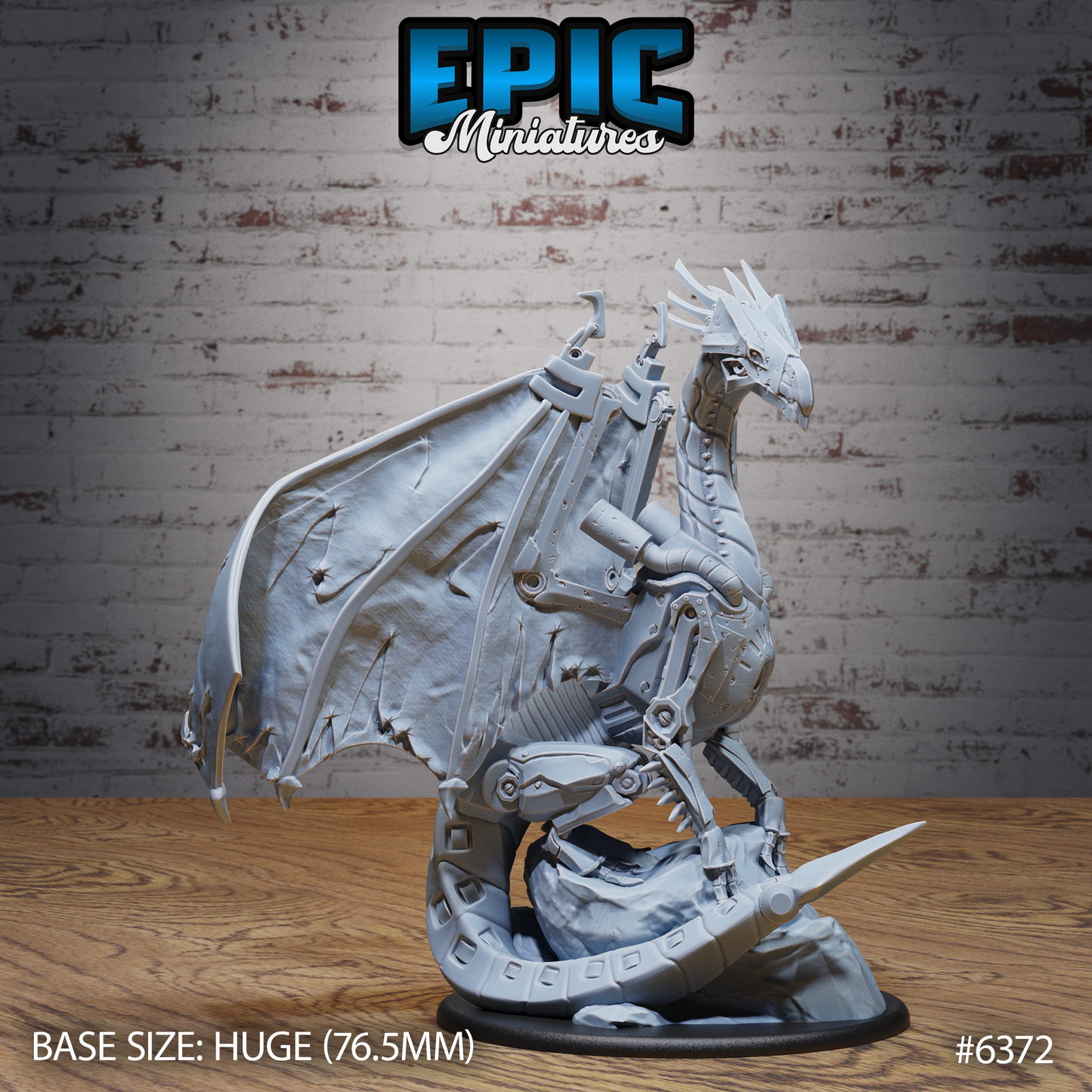 Clockwork Dragons (3 Variants Available) - Epic Miniatures